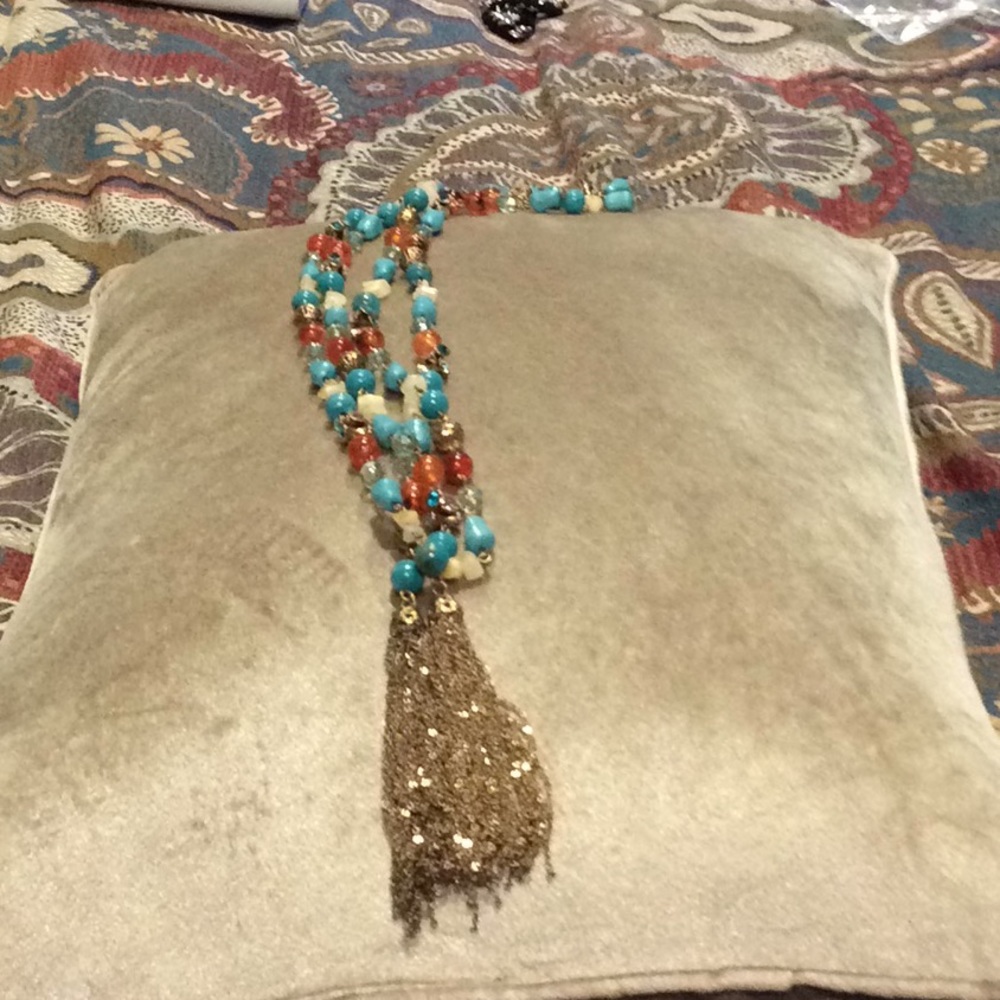 Long Tassel Necklace
